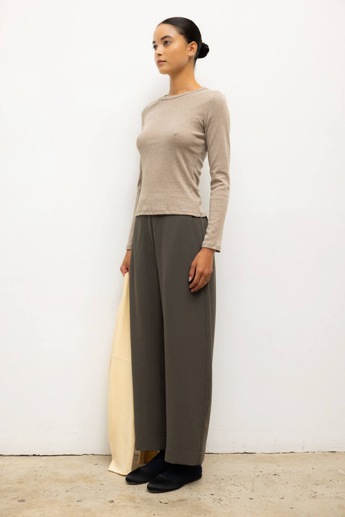 Arielle Barrel Pant - Olive - Image 5