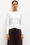 The Nando Slim Fit Long Sleeve 2 Pack - White/Black