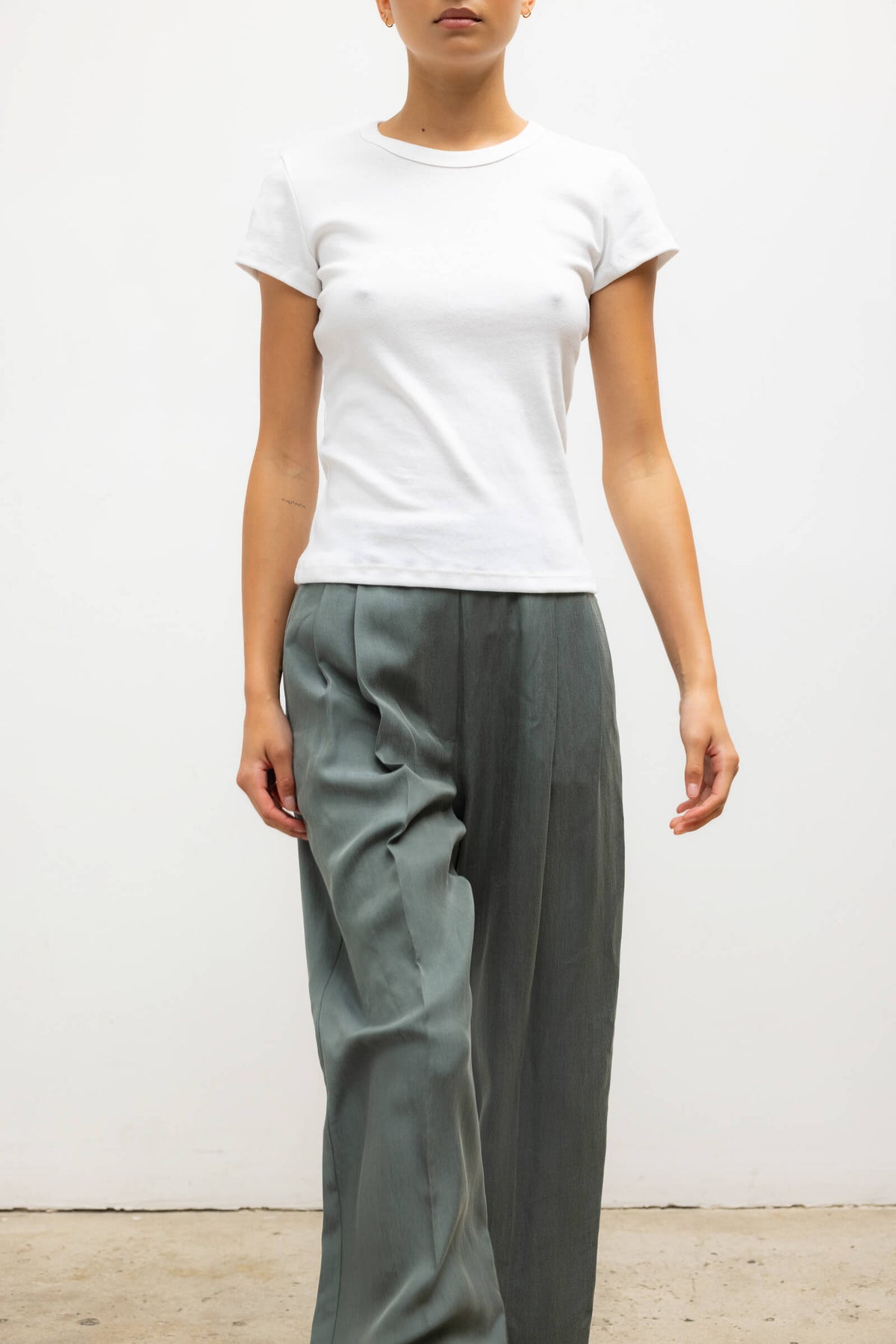 Nando Slim Fit Tee - White - Image 4