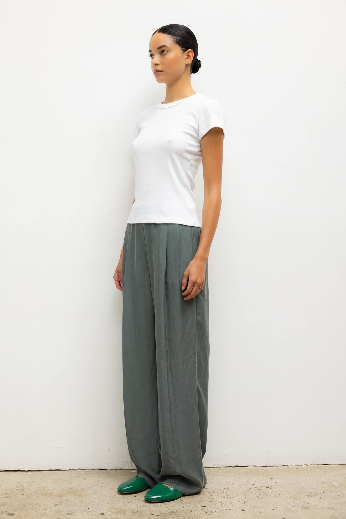 Nando Slim Fit Tee - White - Image 5