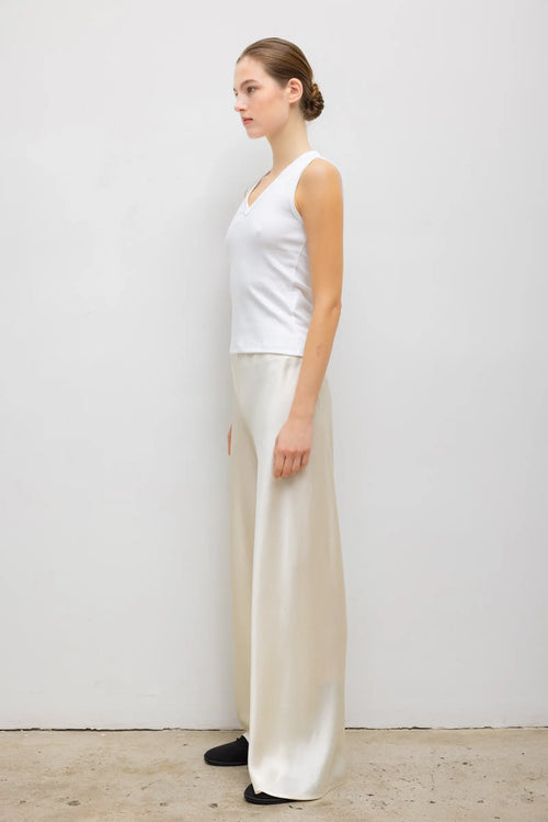 Barb Bias Pant - Creme - Image 4