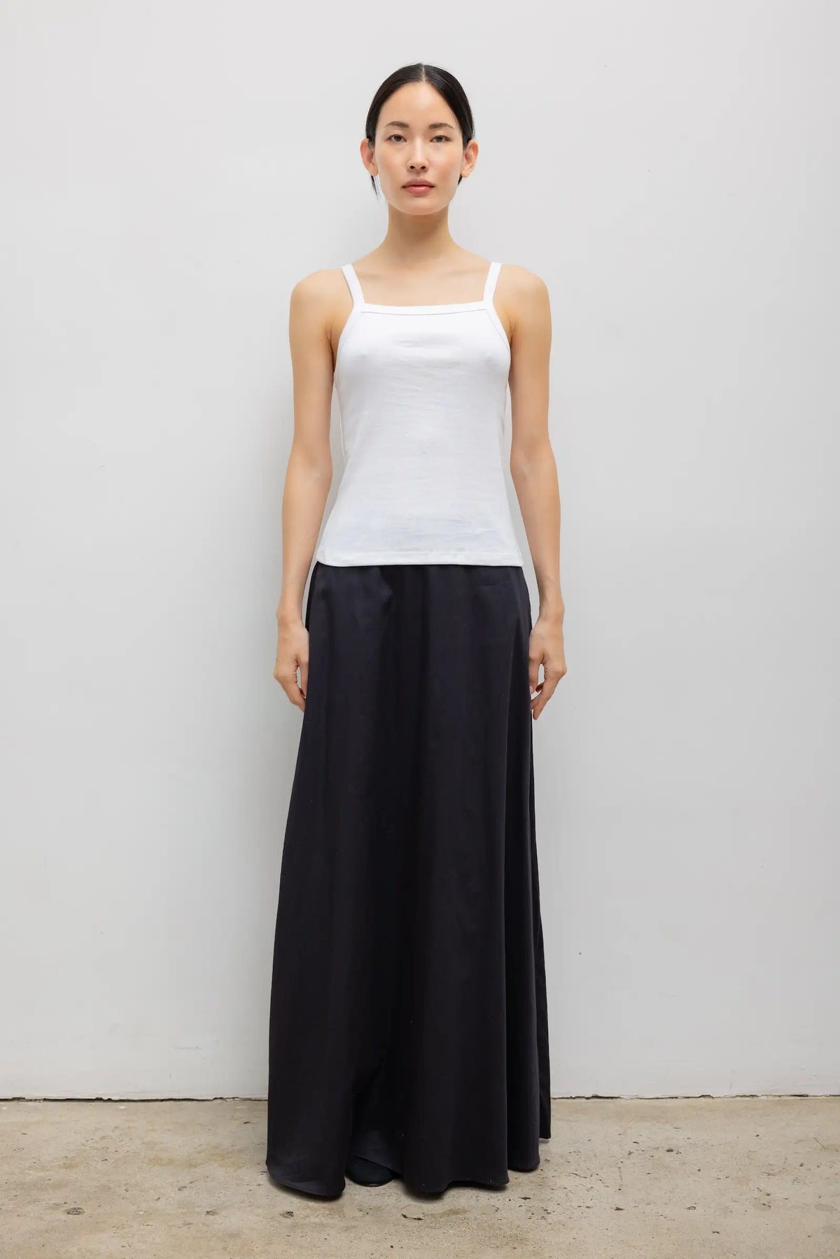 Nando Square Neck Tank - White - Image 3