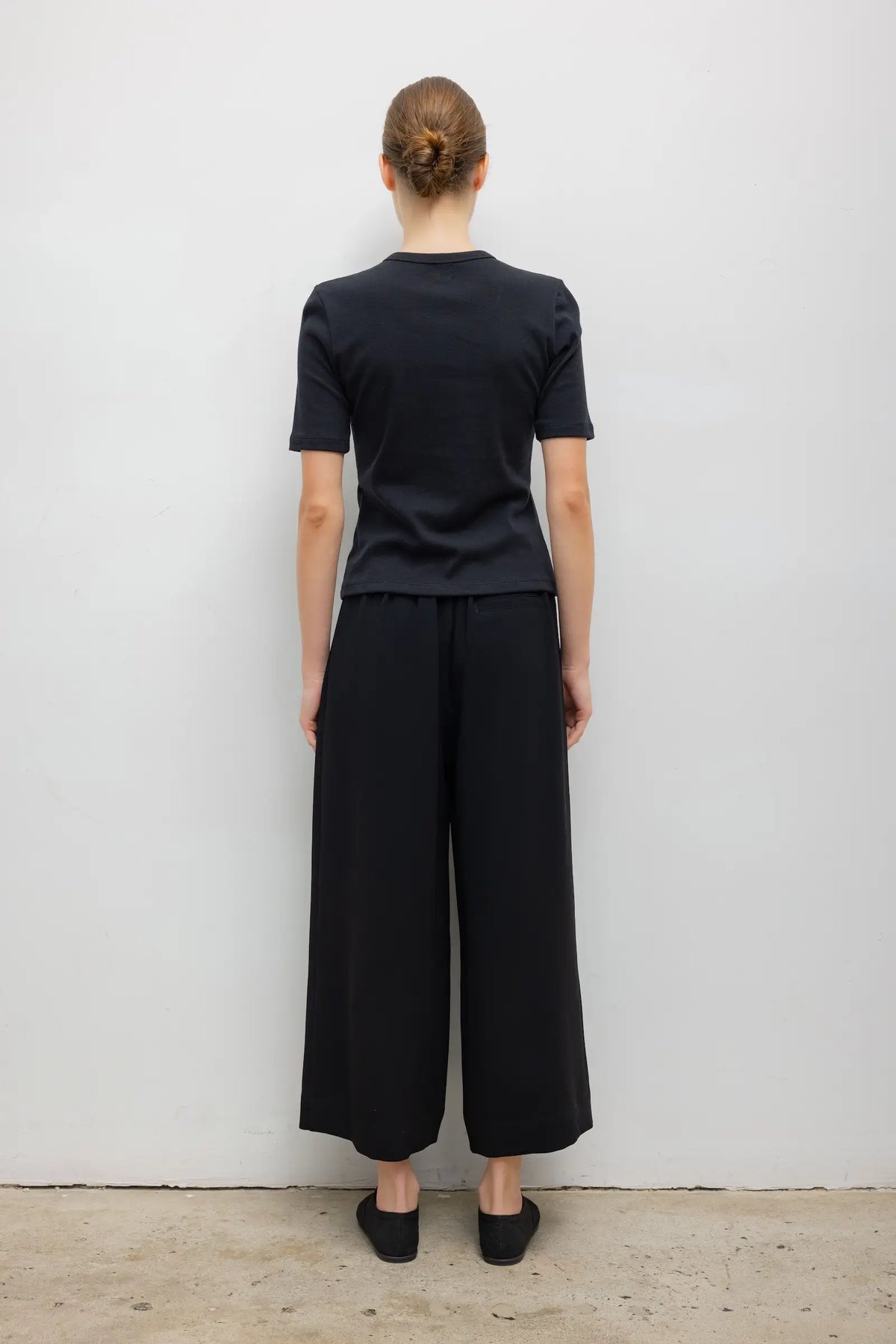 Nando Short Sleeve Henley - Black - Image 7