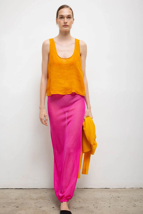 Niko Scoop Tank - Amber - Image 4