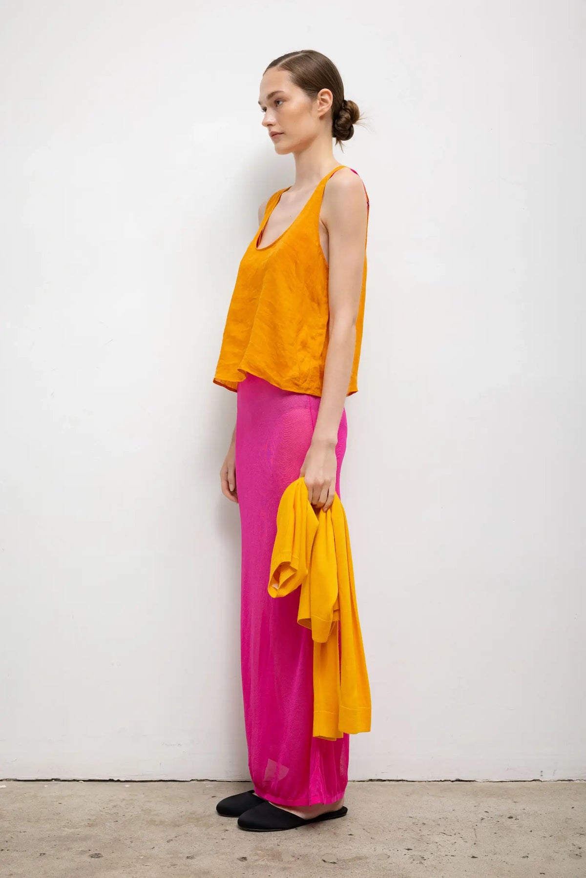 Niko Scoop Tank - Amber - Image 6