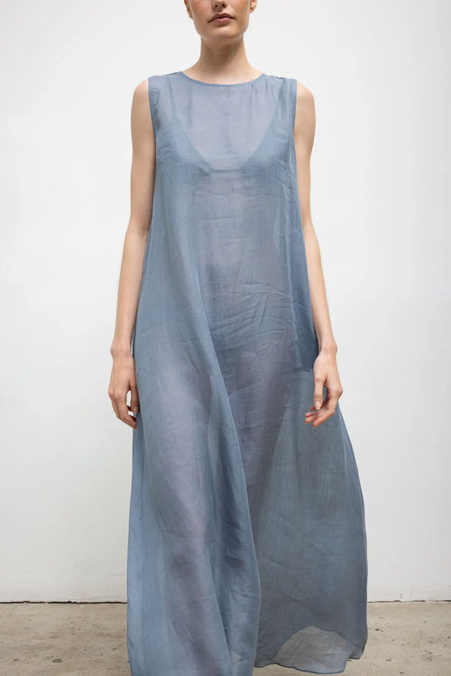 Niko Sleeveless Crew Maxi Dress - Mist - Image 4