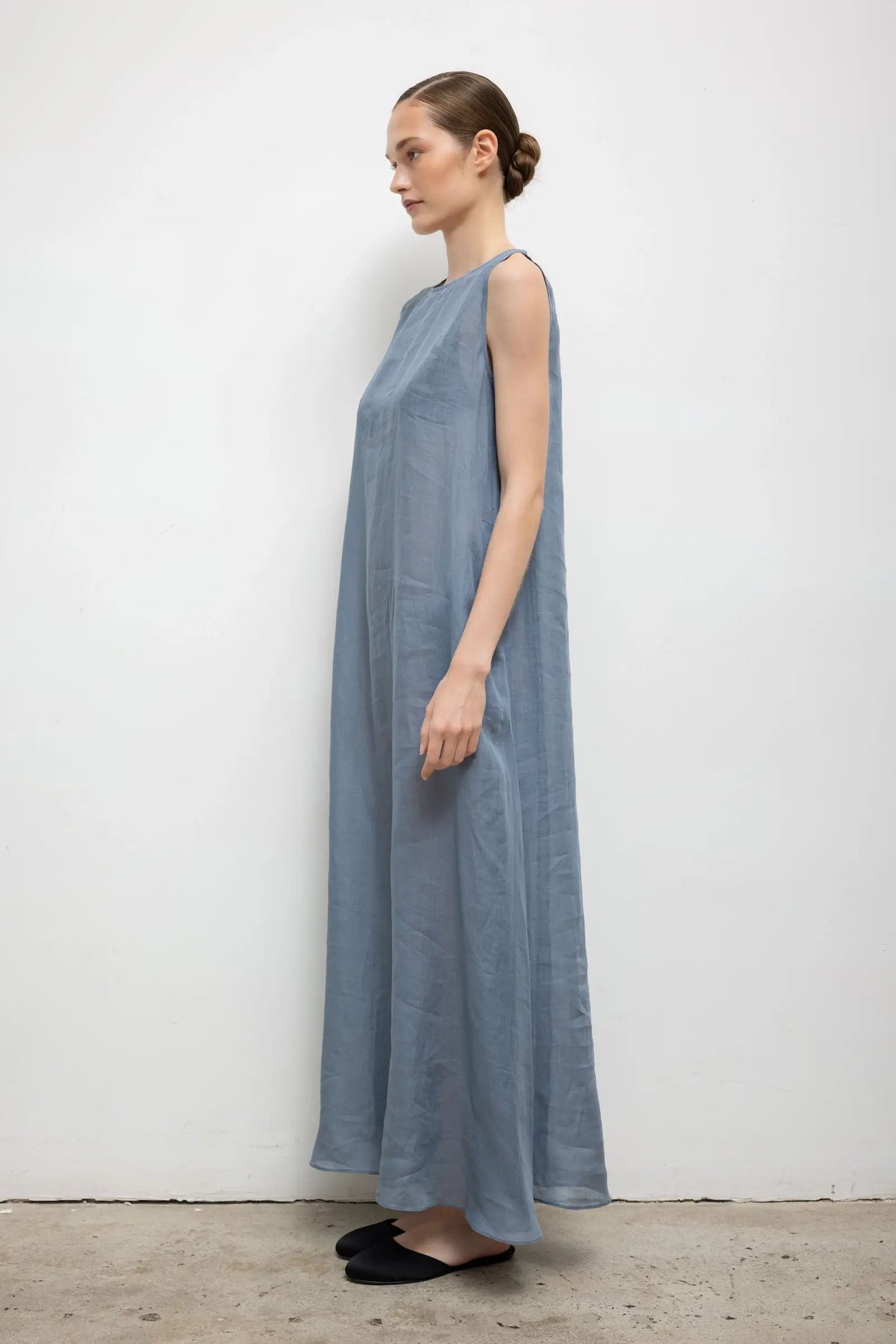 Niko Sleeveless Crew Maxi Dress - Mist - Image 5
