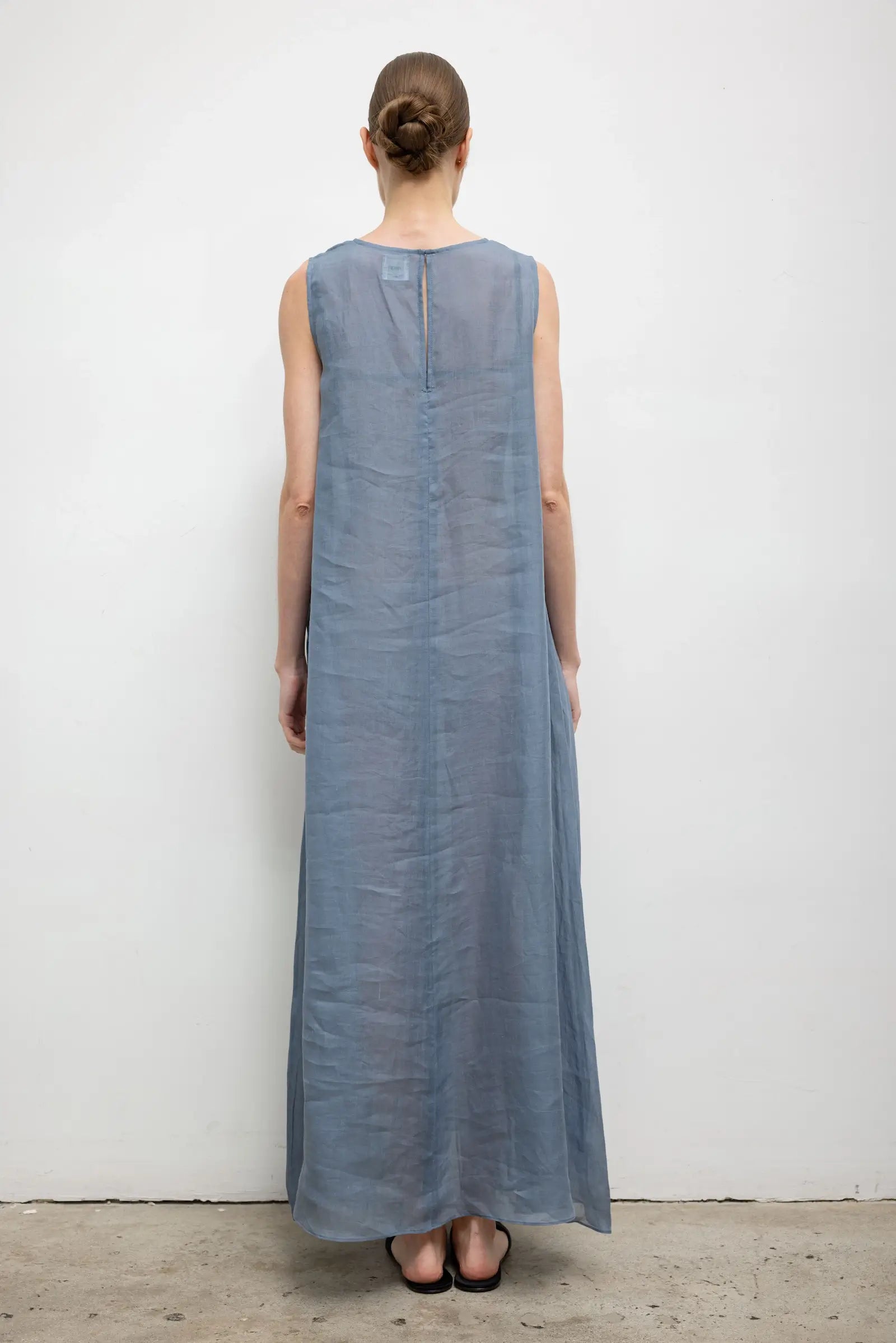 Niko Sleeveless Crew Maxi Dress