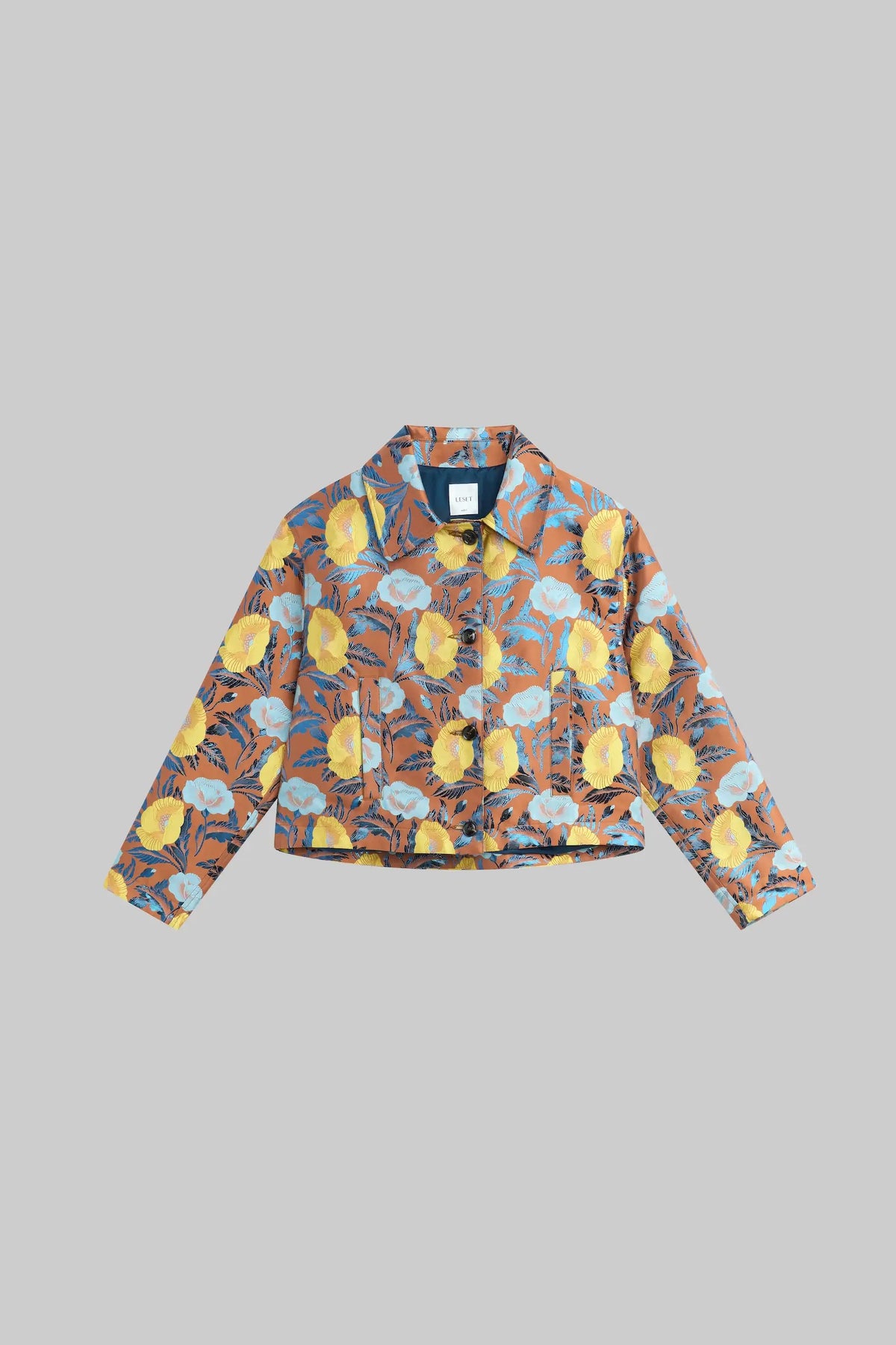 Pam Jacket - Marigold Jacquard - Image 2
