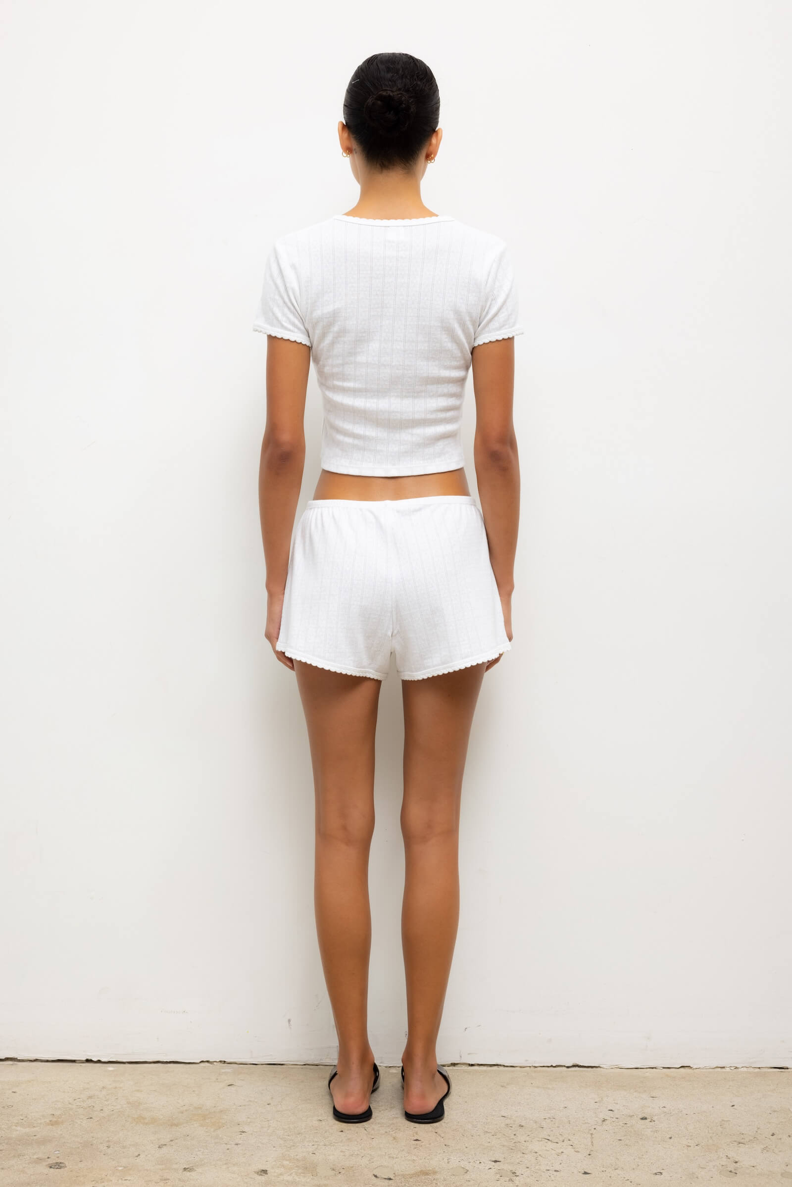 Pointelle Mini Short