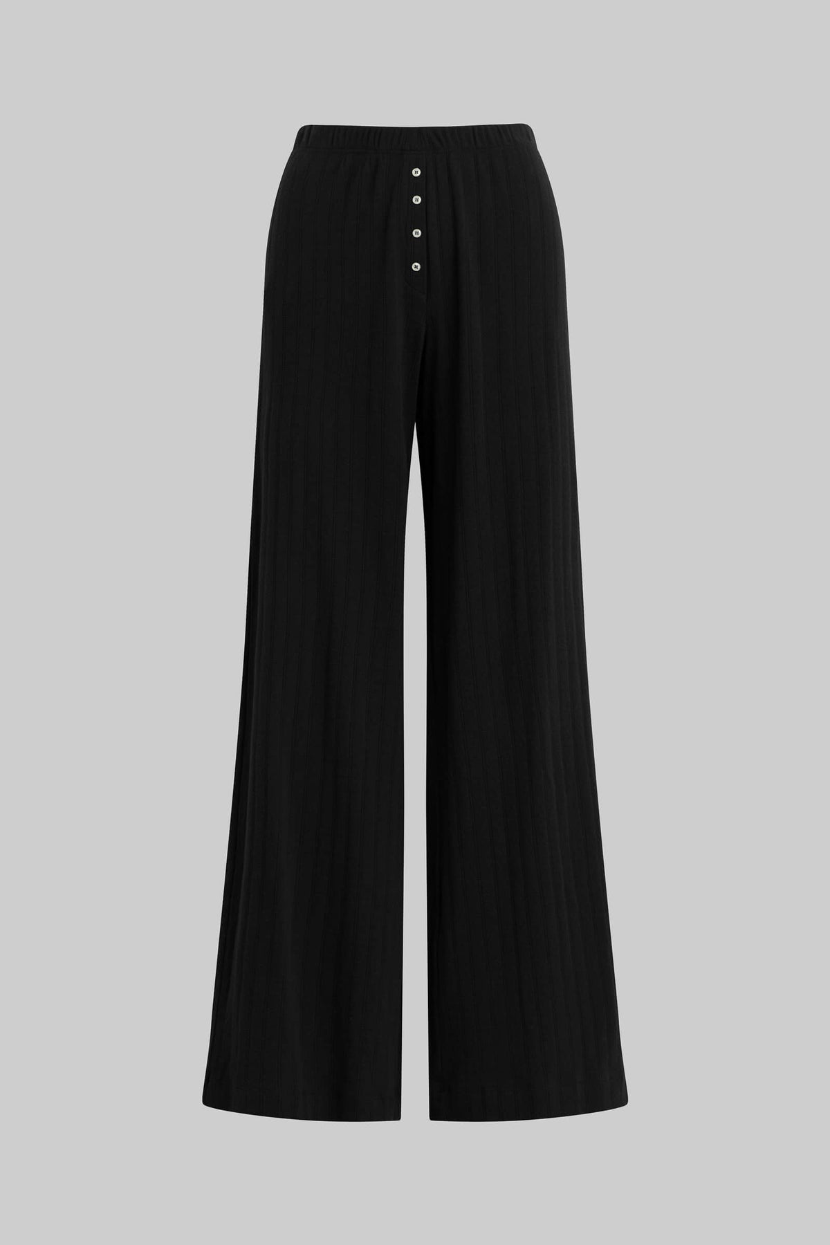 Pointelle Boxer Pant - Black - Image 2