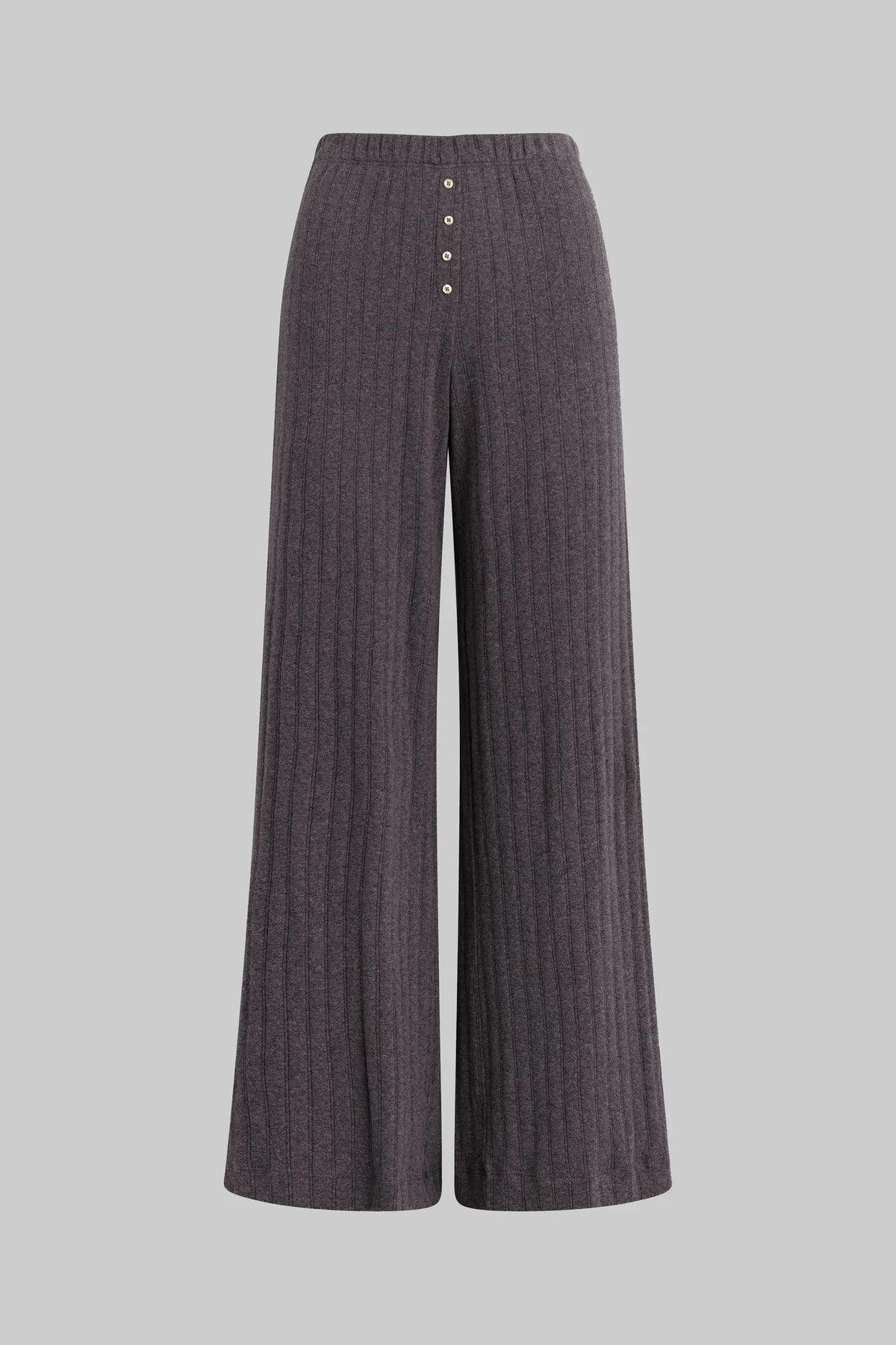 Pointelle Boxer Pant - Hickory Melange - Image 2