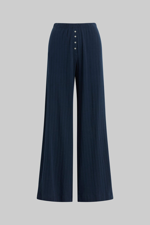 Pointelle Boxer Pant - Midnight - Image 2