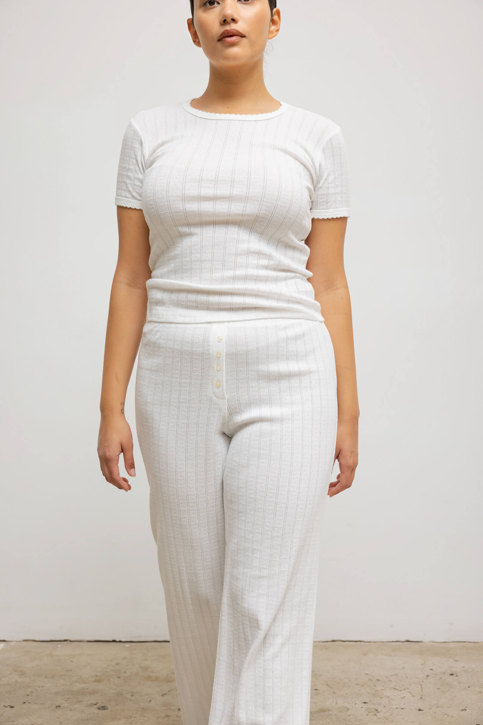 Pointelle Boxer Pant