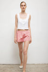 Pointelle Button Down Tank