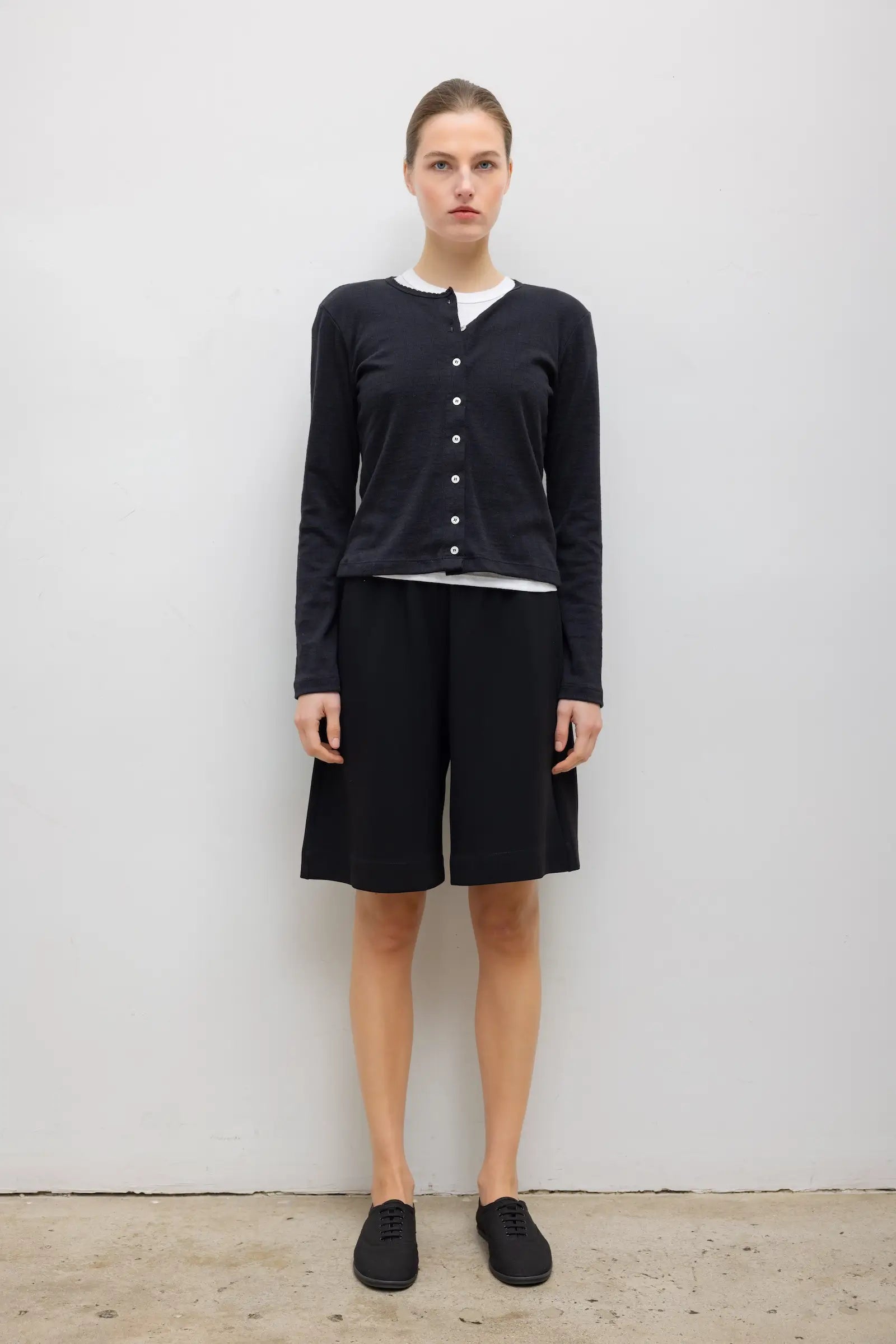 Pointelle Classic Cardigan II