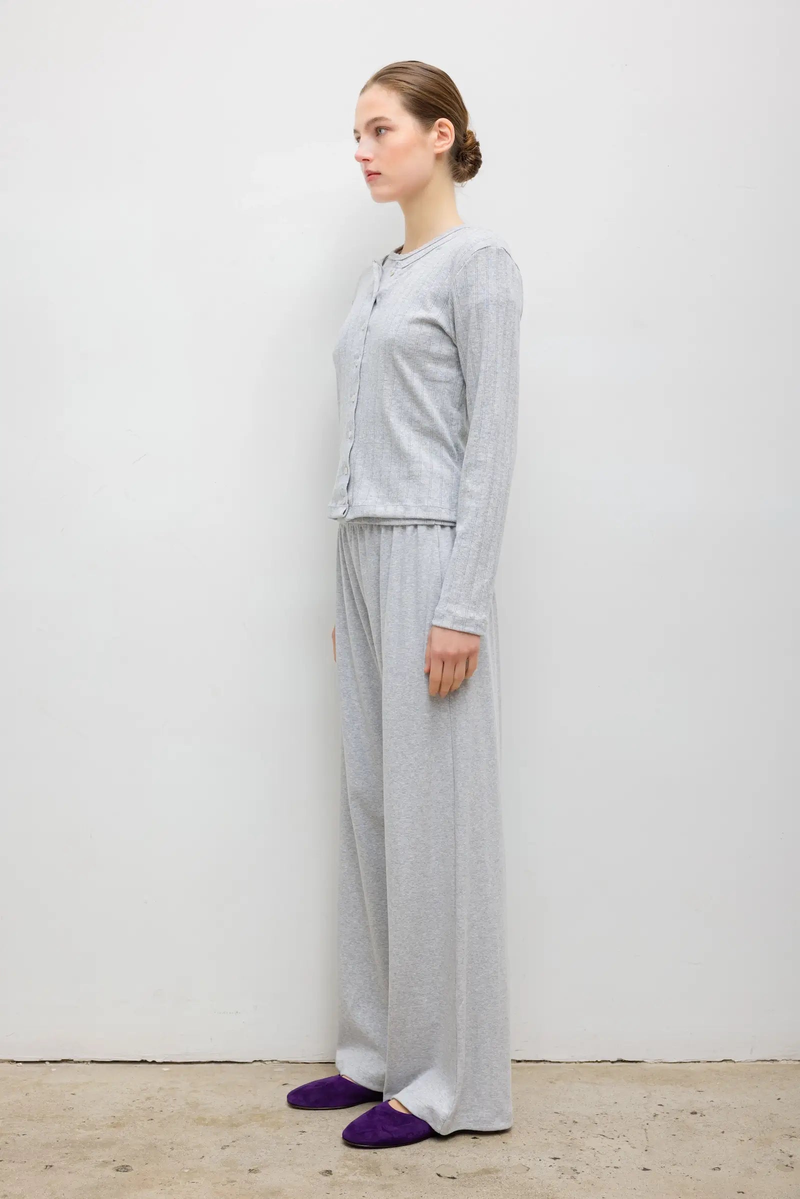 Pointelle Classic Cardigan II