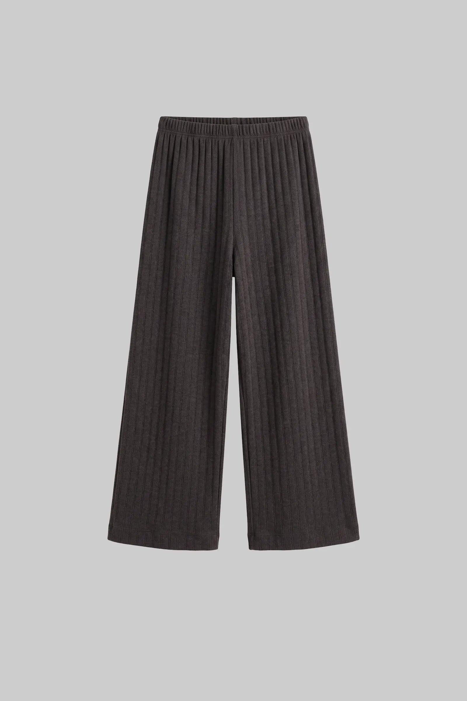 Pointelle Crop Wide Leg Pant