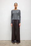 Pre-Order: Pointelle Long Sleeve Henley