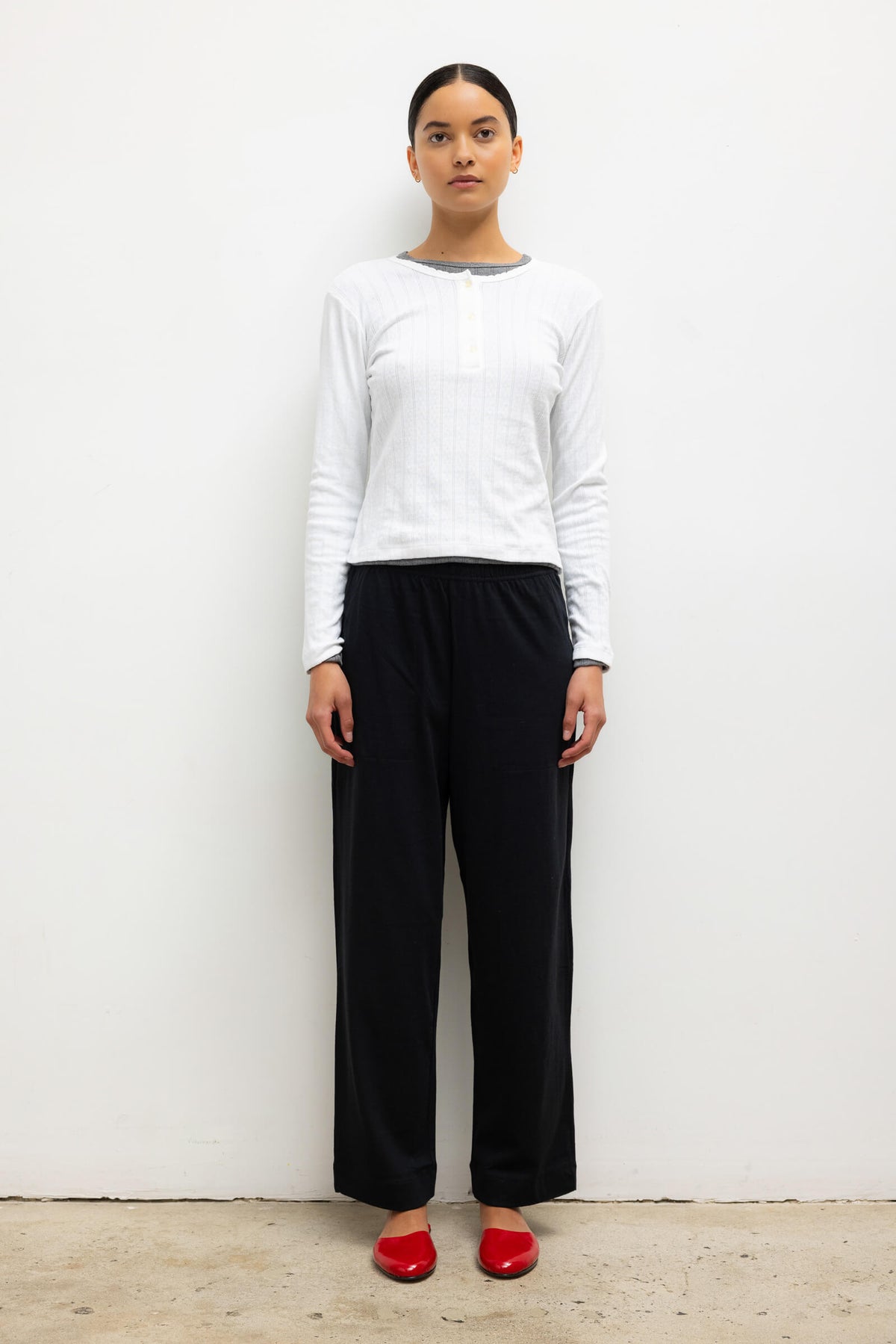 Margo Tapered Pocket Pant - Black - Image 1