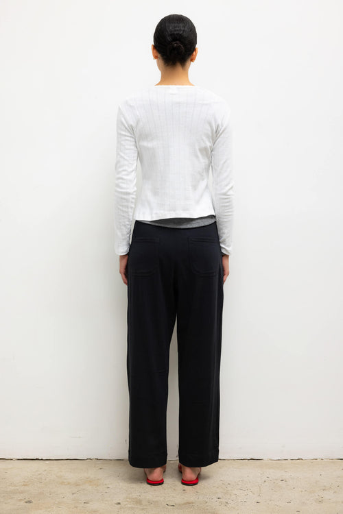 Margo Tapered Pocket Pant - Black - Image 6