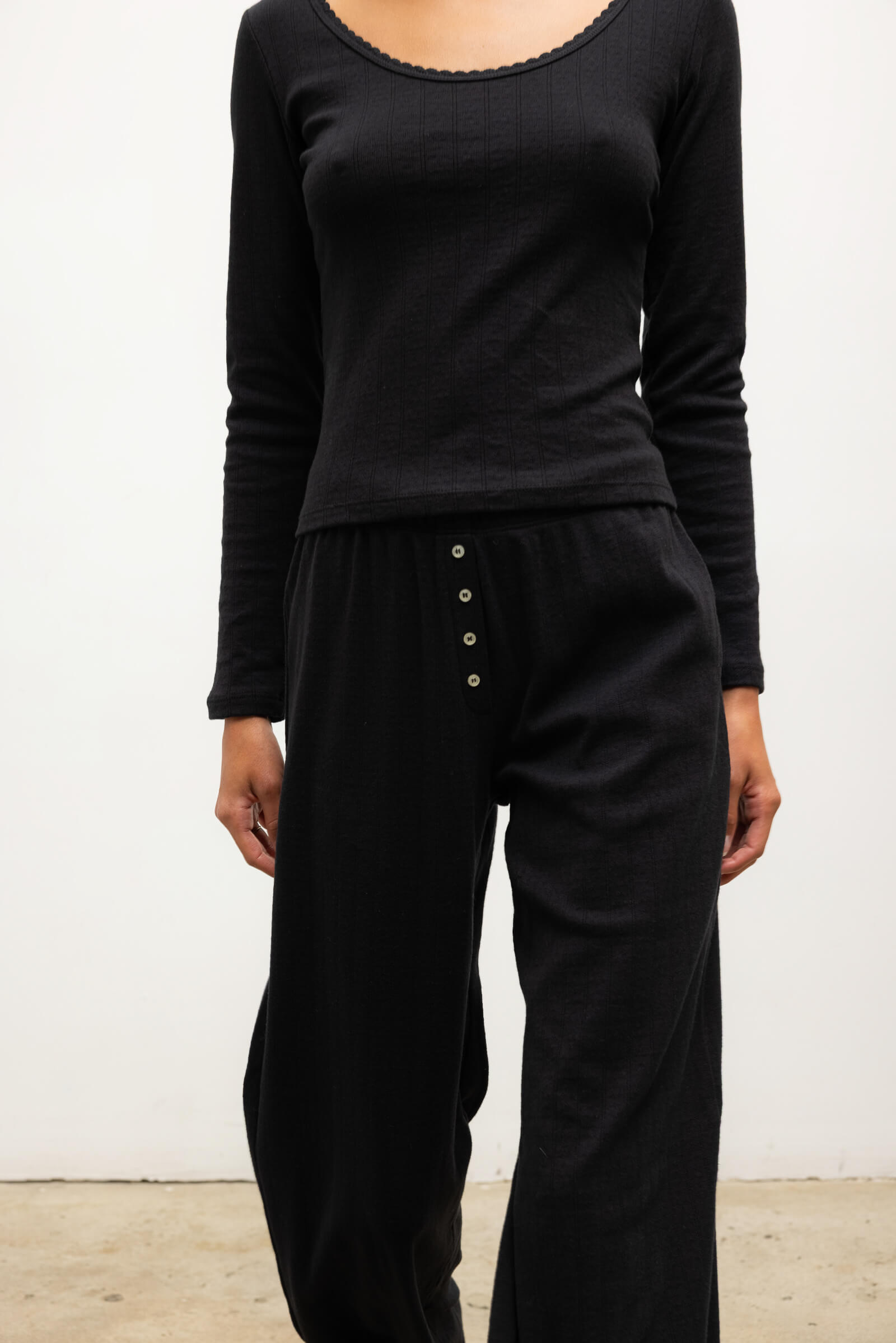 Pointelle Boxer Pant