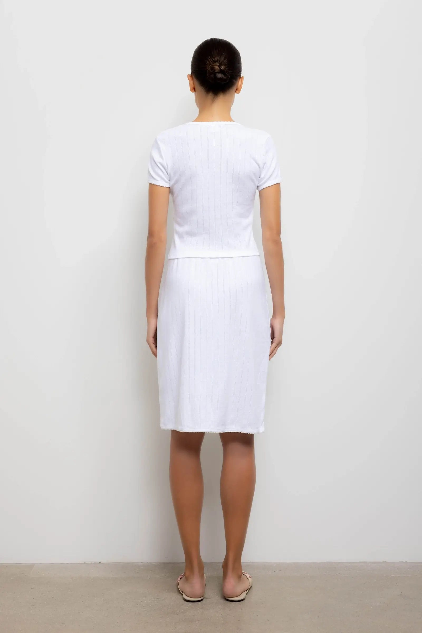 Pointelle Skirt