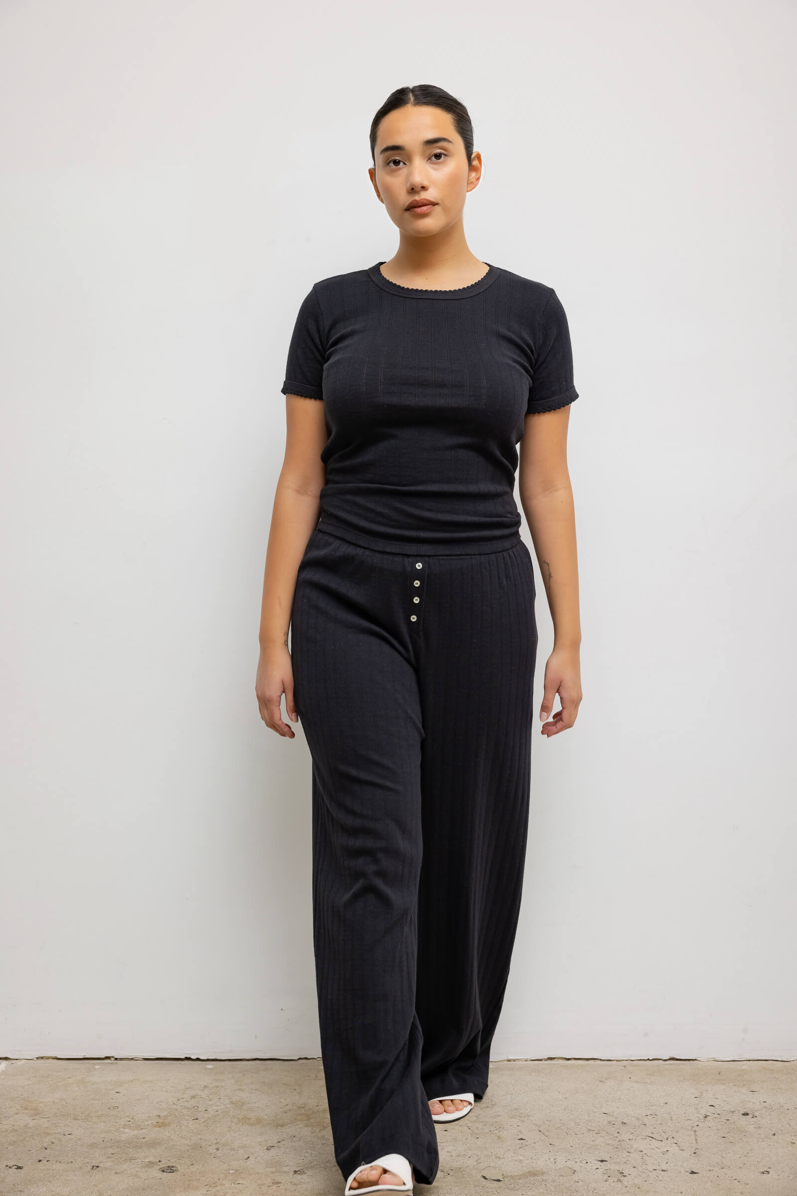 Pointelle Boxer Pant