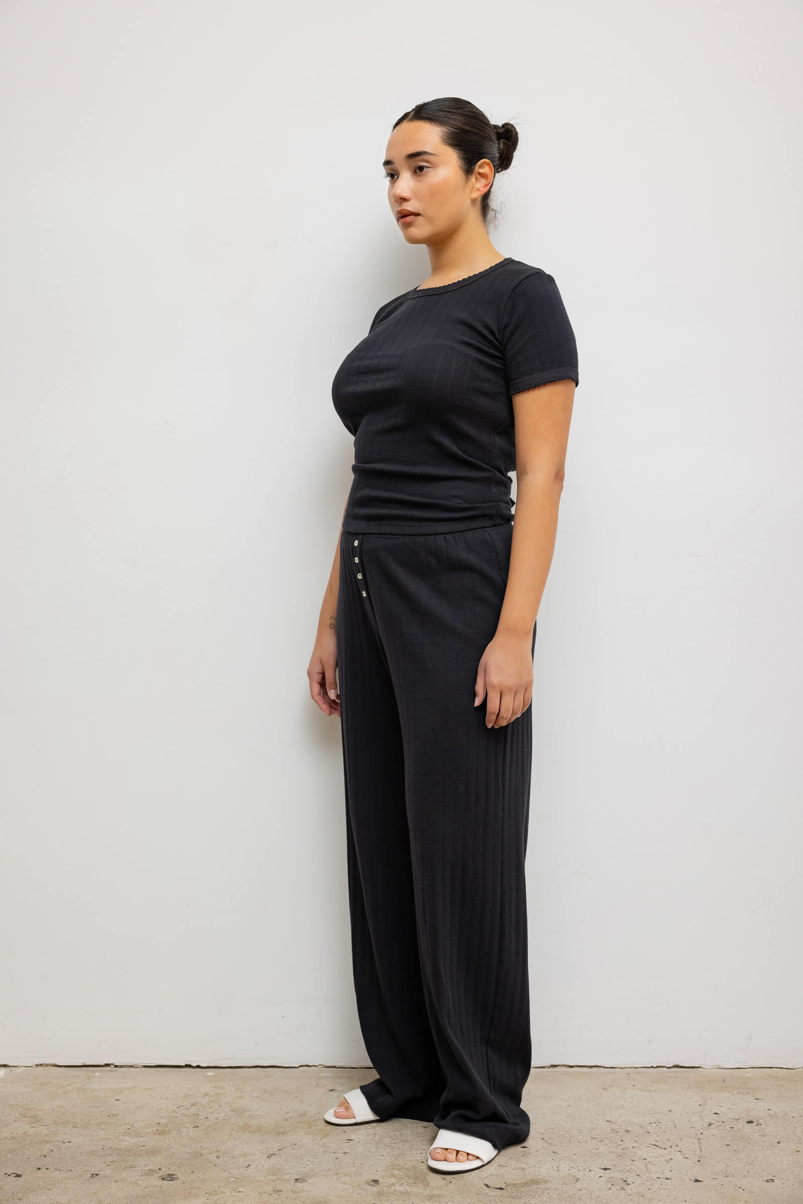 Pointelle Boxer Pant