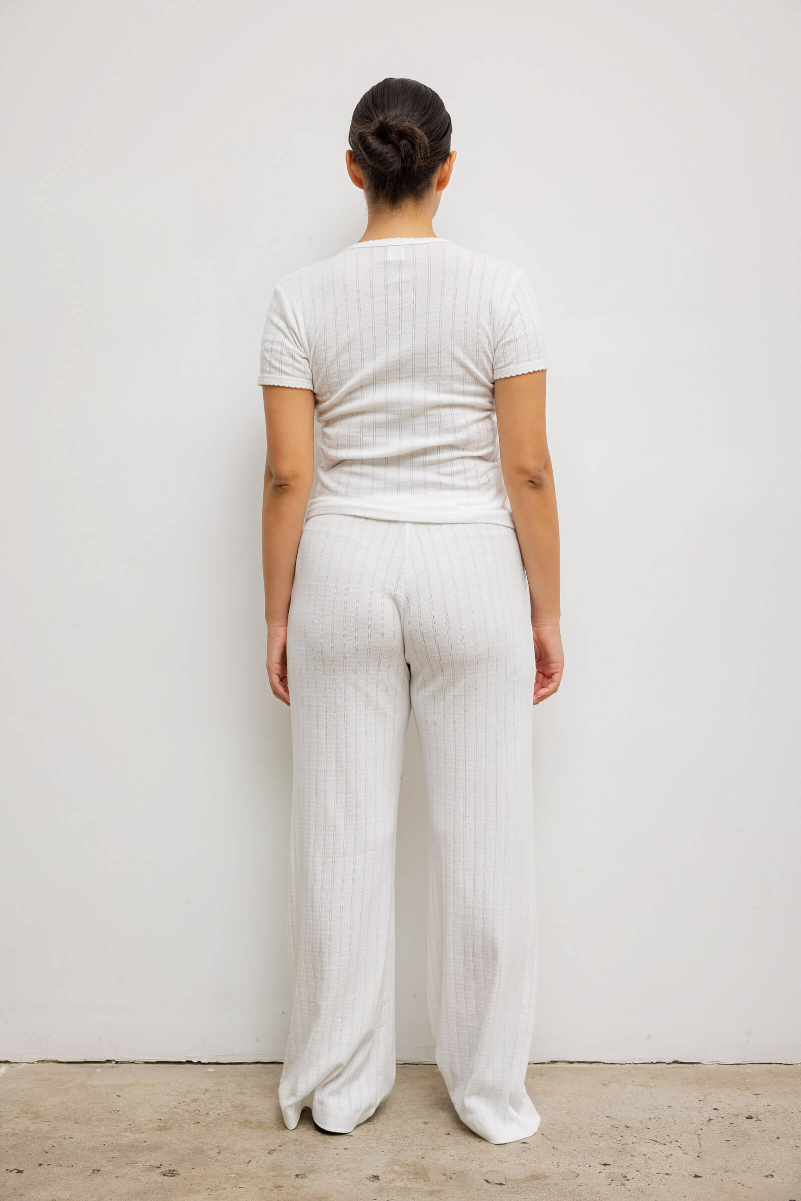 Pointelle Slim Fit Tee