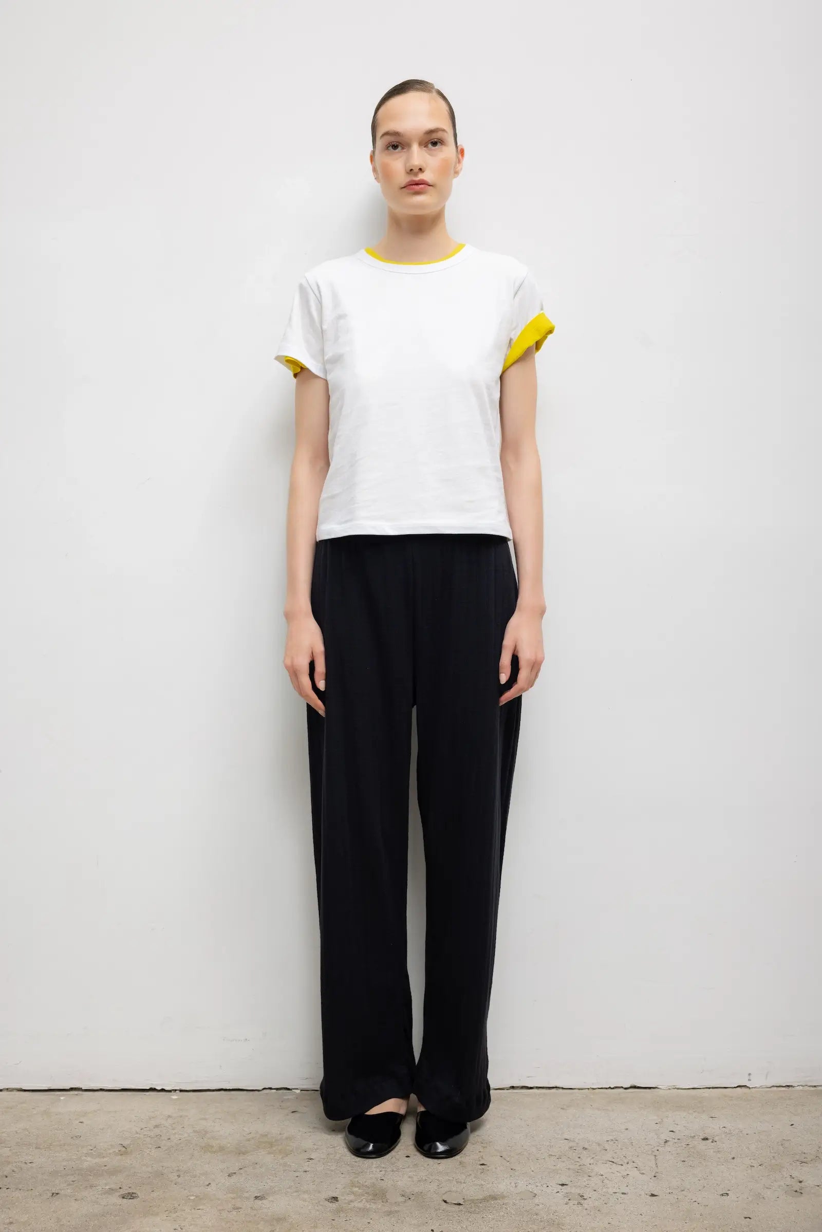 Pre-Order: Pointelle Wide Leg Pant