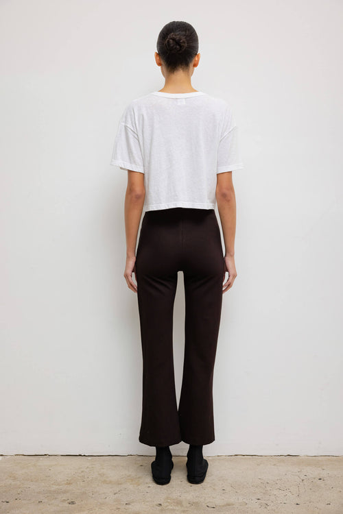 Rio High Waist Flare Pant - Chocolate - Image 5