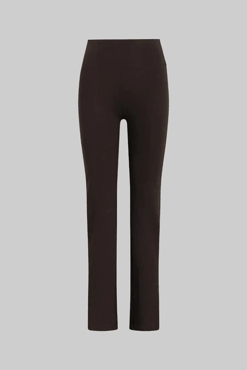 Rio High Waist Straight Pant II - Chocolate - Image 2