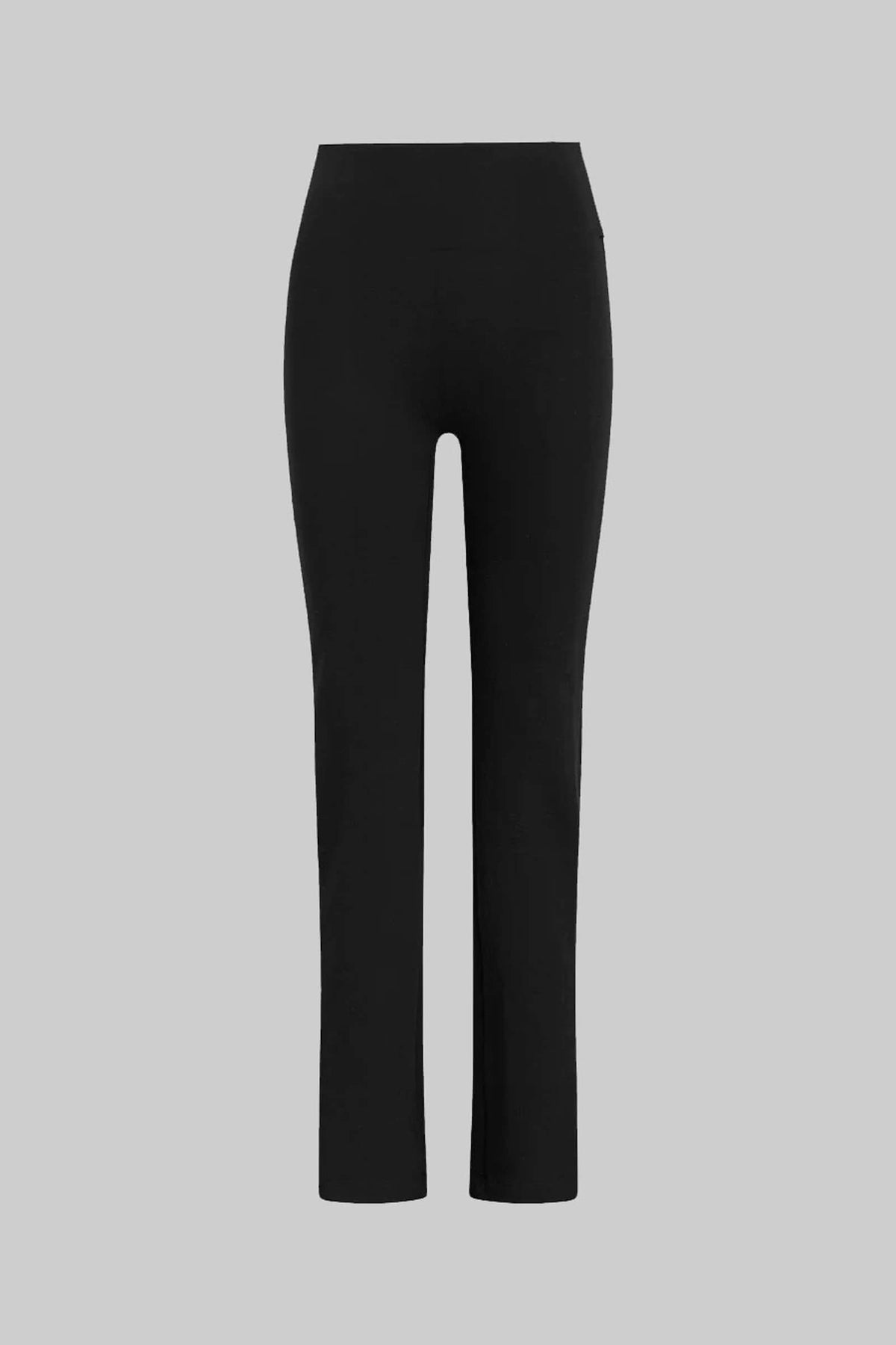Rio High Waist Straight Pant - Black - Image 2