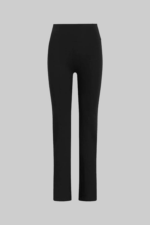 Rio High Waist Straight Pant - Black - Image 2