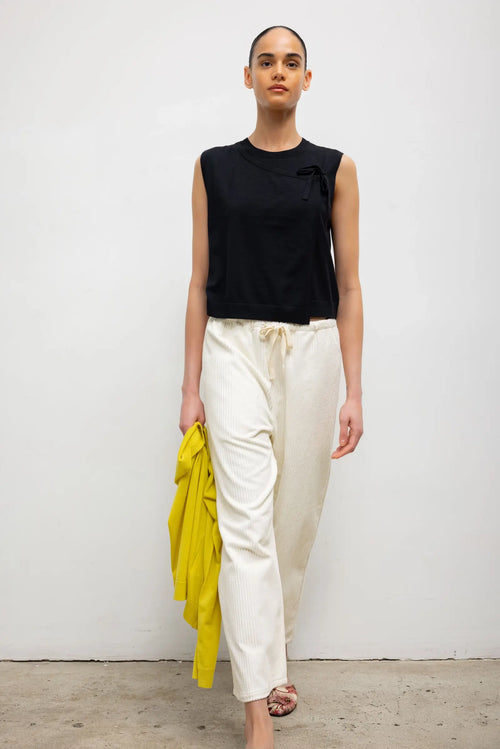 Sammi Ankle Pant - Parchment - Image 5