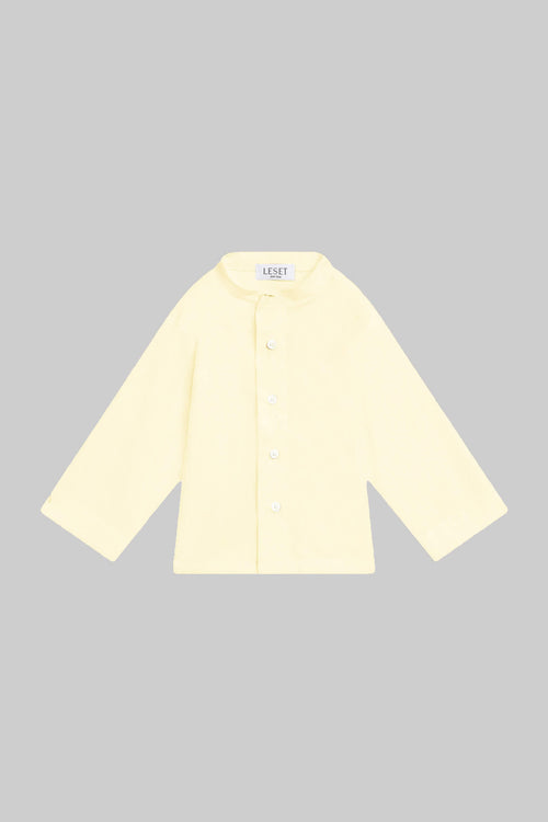 Yoko Bebe Collarless Shirt - Chapel - Image 2