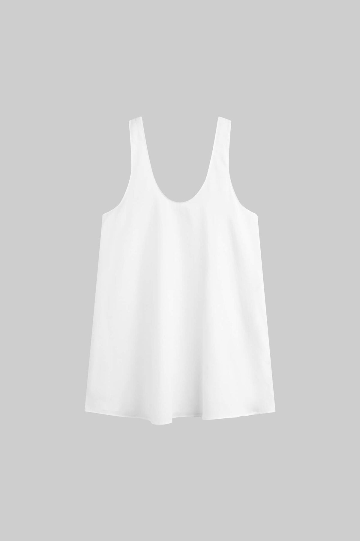 Yoko Mini Tank Dress - White - Image 2