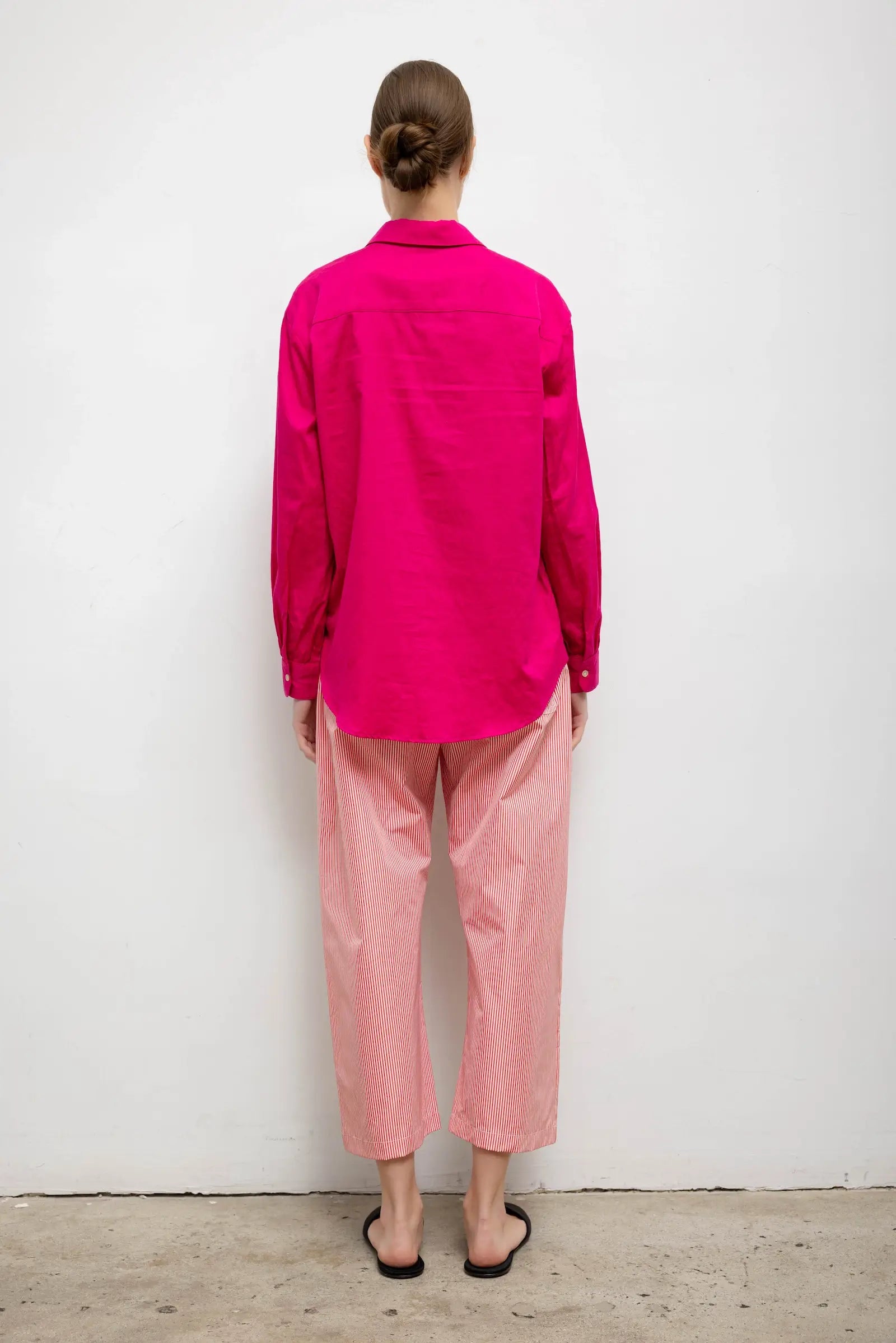 Yoko Classic Button Down - Amaranth - Image 7