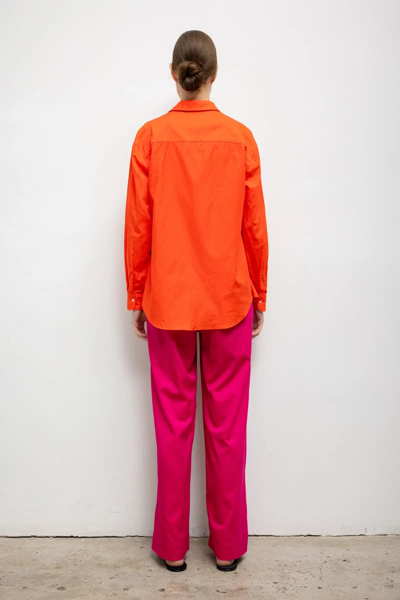 Yoko Classic Button Down - Feu - Image 7