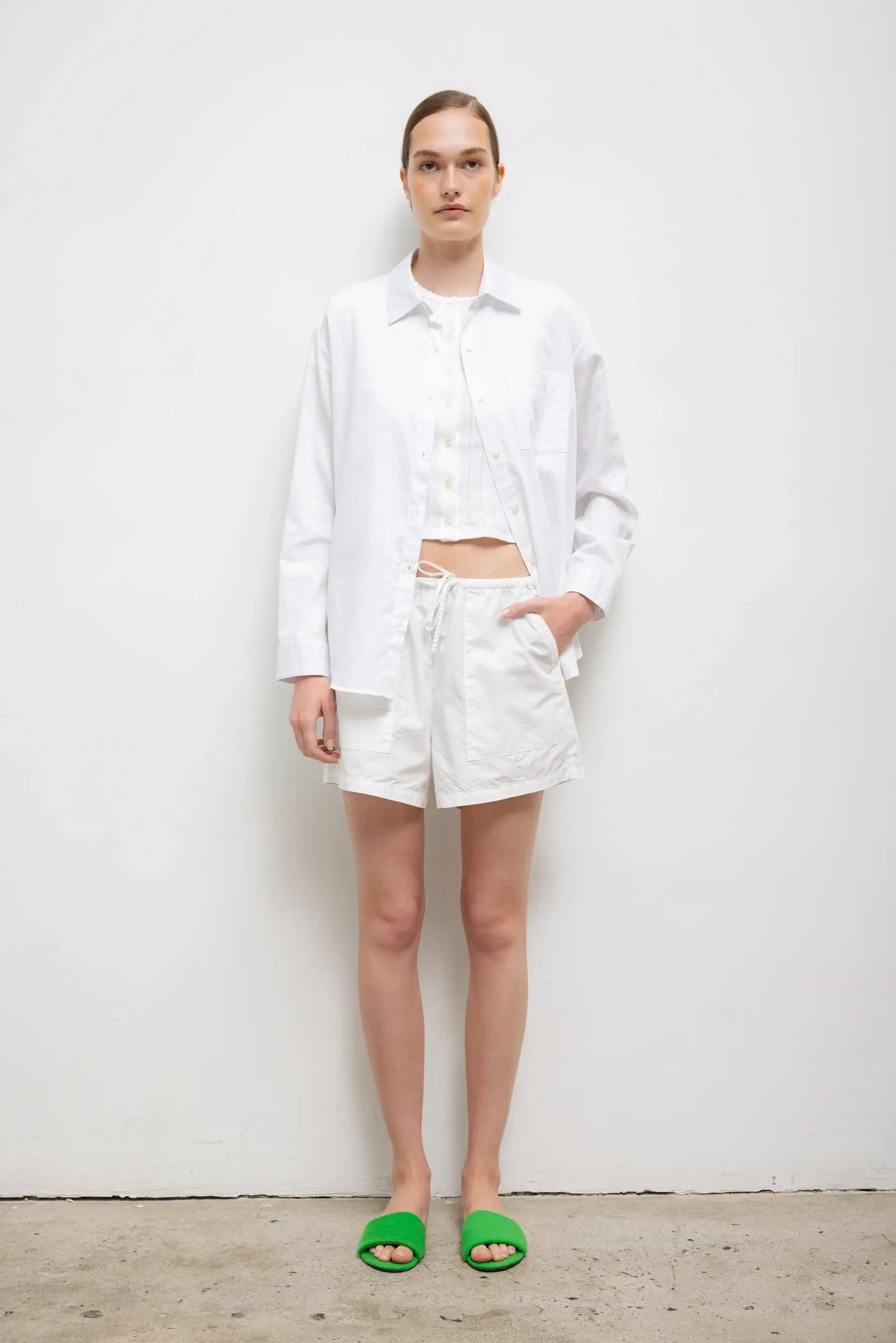 Yoko Classic Button Down - White - Image 3