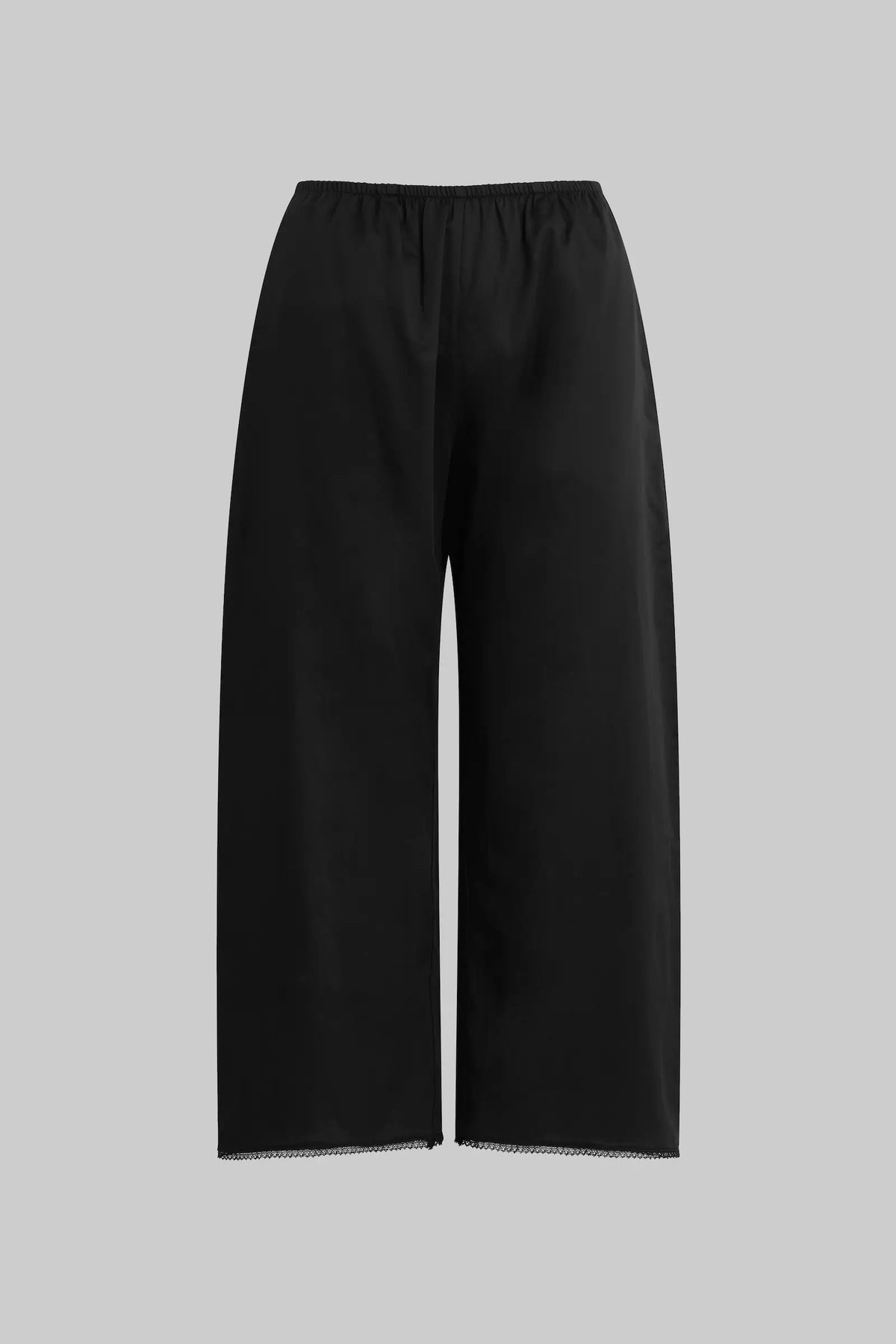 Yoko Lace Crop Pant - Black - Image 2