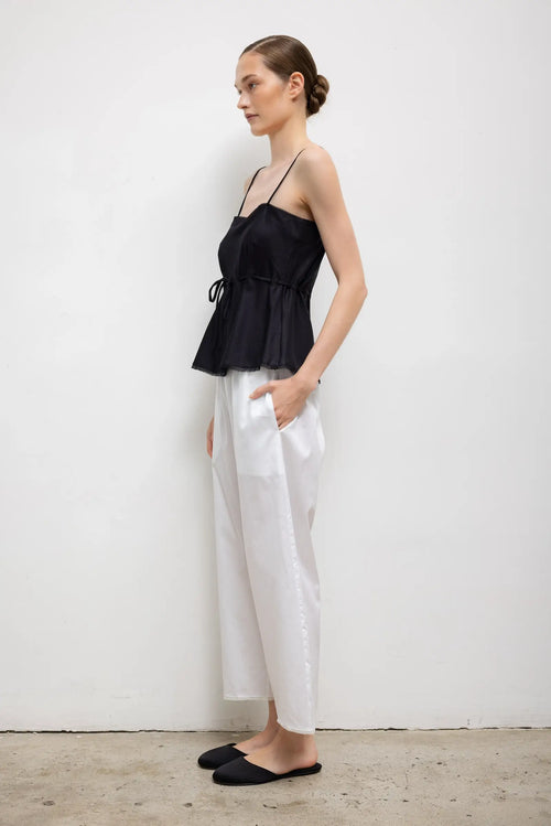 Yoko Lace Tank Top - Black - Image 6