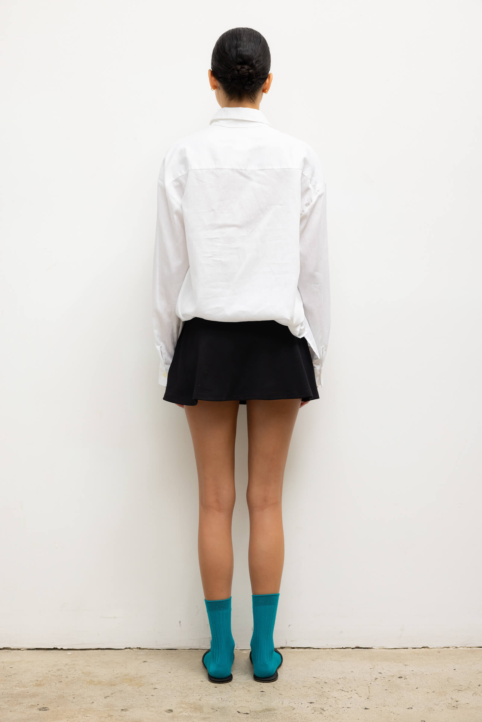 Yoko Oversized Button Down - White - Image 7