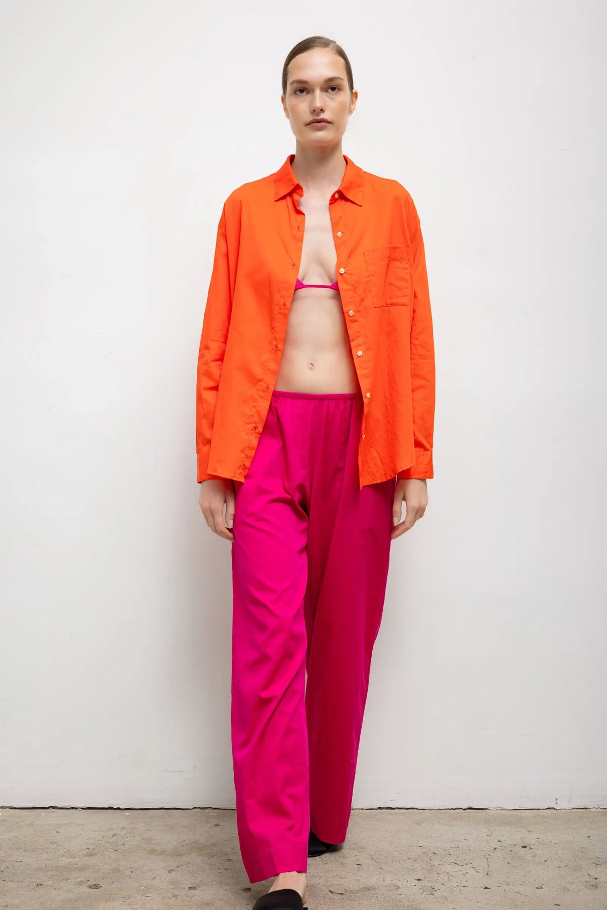 Yoko Pocket Pant - Amaranth - Image 3