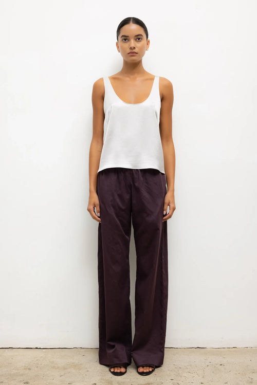 Yoko Pocket Pant - Malbec - Image 1