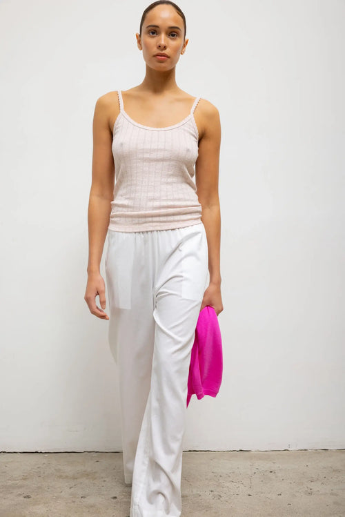 Yoko Pocket Pant - White - Image 3