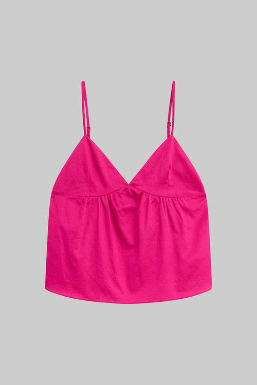 Yoko Triangle Tank - Amaranth - Image 2