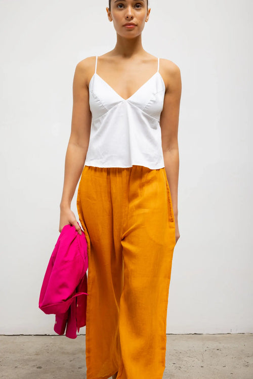 Yoko Triangle Tank - White - Image 5