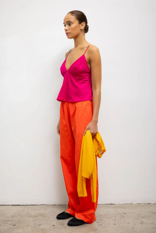 Yoko Triangle Tank - Amaranth - Image 6